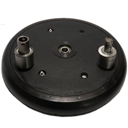 Колесо прикатывающее в сборе 2"x13" (50x320 мм) с подшипником F04100149 Gaspardo / F06120165, F06120440 